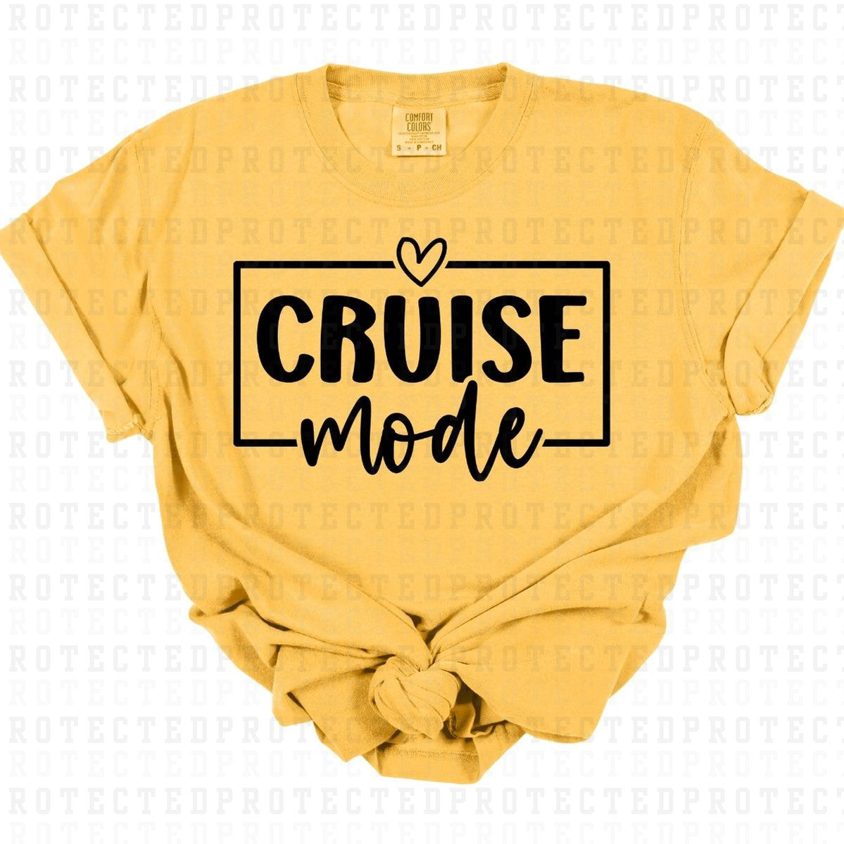 CRUISE MODE *SINGLE COLOR* - DTF TRANSFER