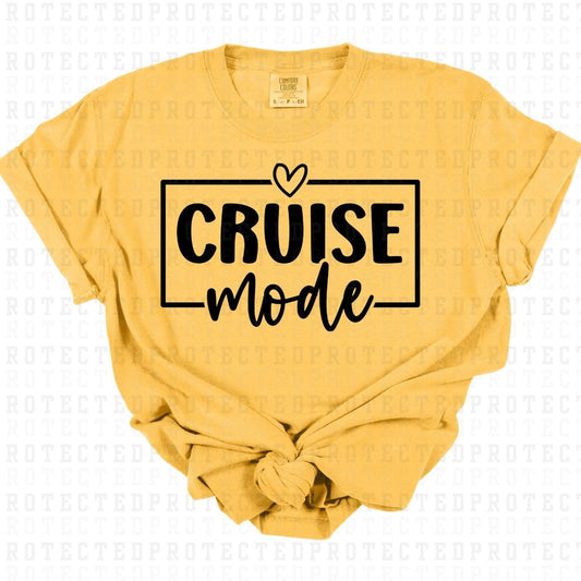 CRUISE MODE *SINGLE COLOR* - DTF TRANSFER