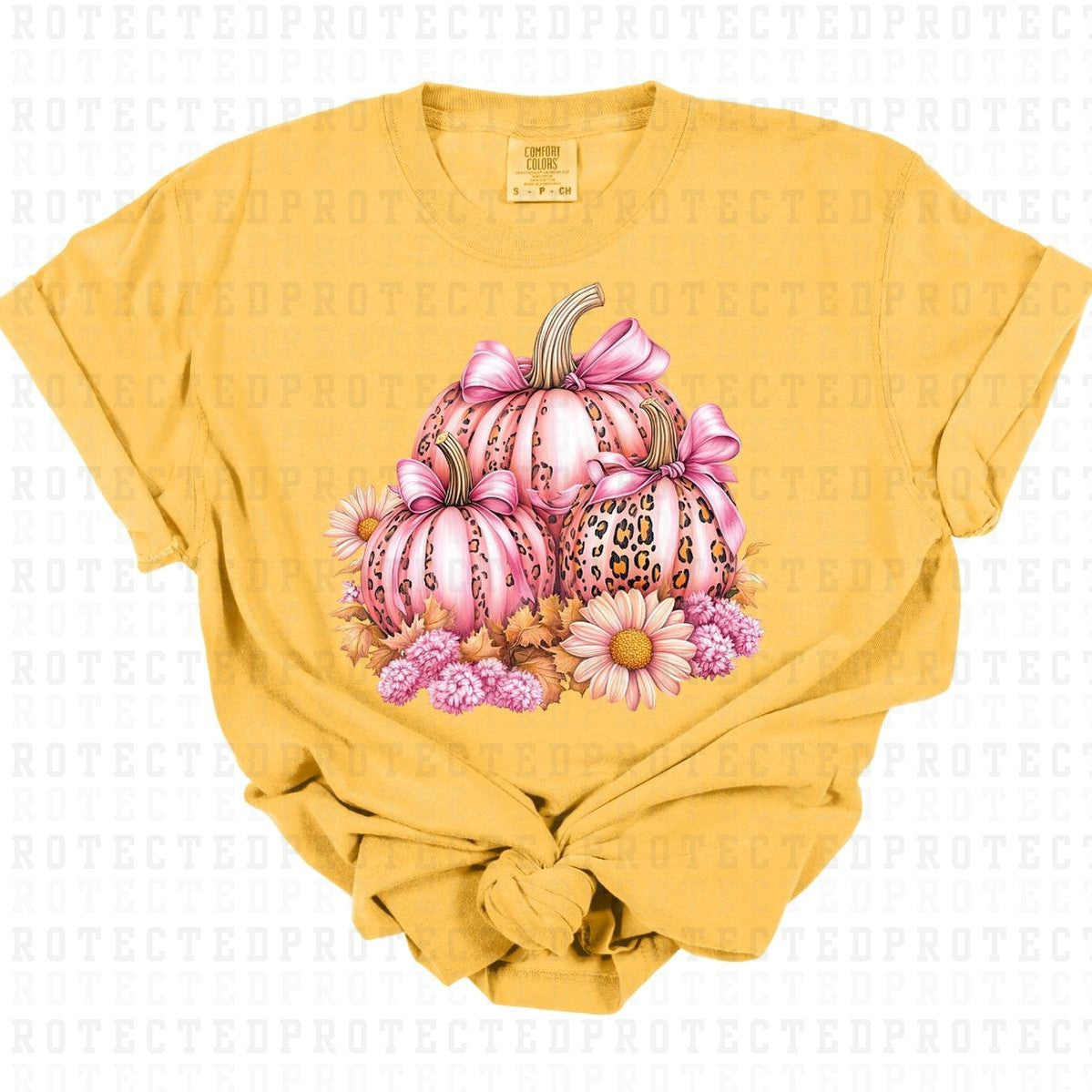 COQUETTE PINK PUMPKINS - DTF TRANSFER