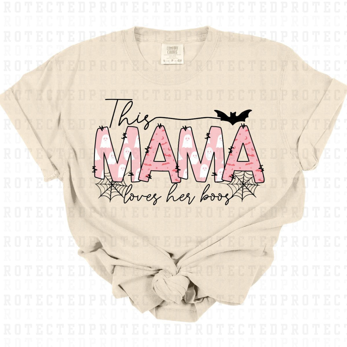 THIS MAMA LOVES HER BOOS - DTF TRANSFER