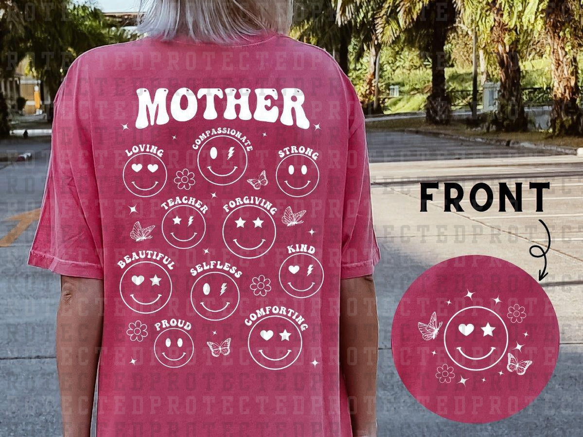 MOTHER (SINGLE COLOR/POCKET/BACK) - DTF TRANSFER