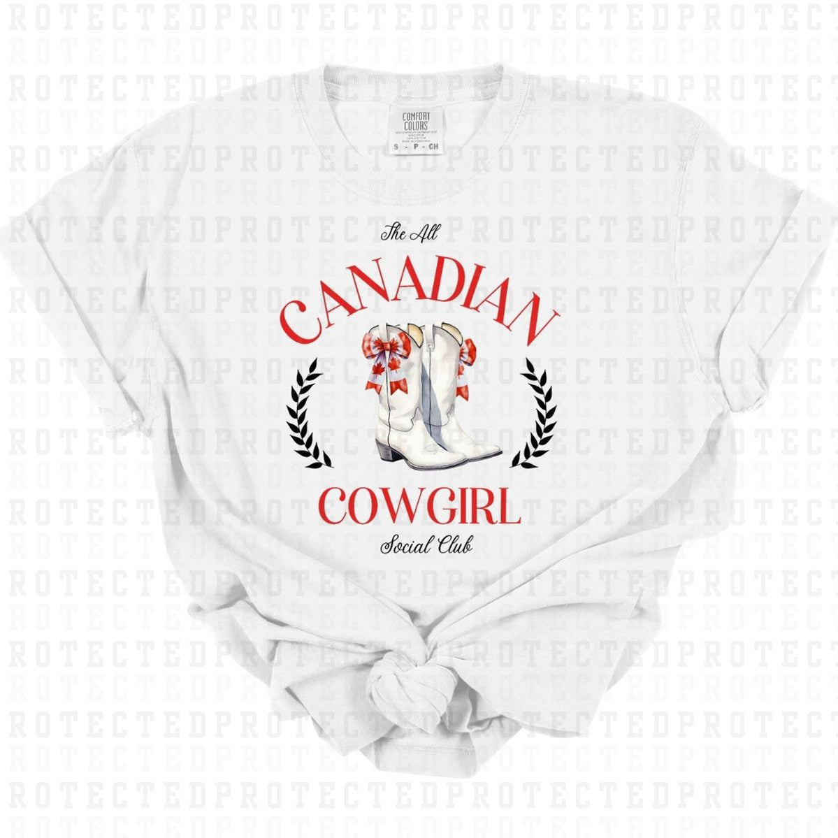 COQUETTE CANADIAN COWGIRL - DTF TRANSFER