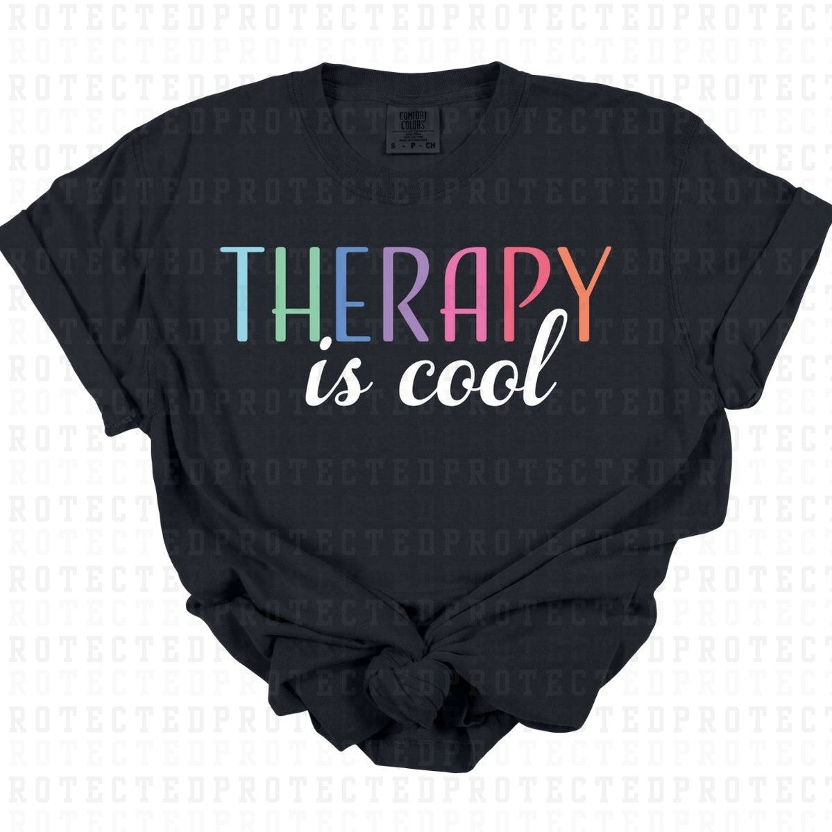 THERAPY IS COOL - DTF TRANSFER