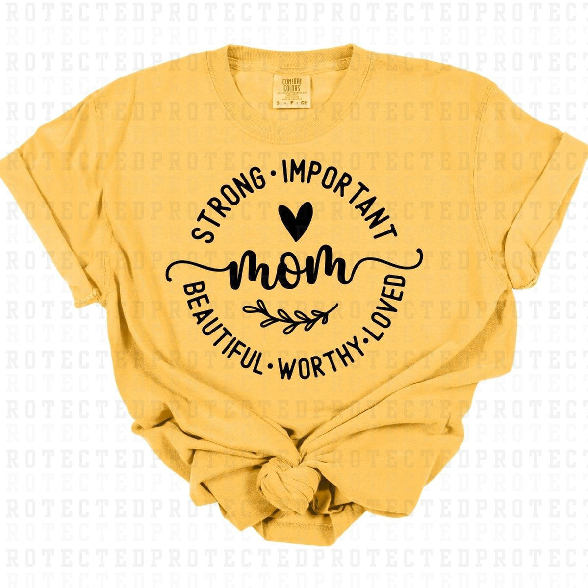 MOM *SINGLE COLOR* - DTF TRANSFER