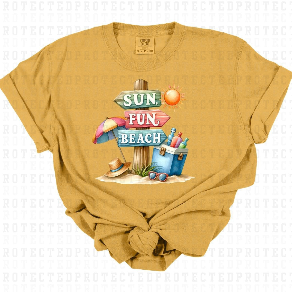 SUN FUN BEACH - DTF TRANSFER