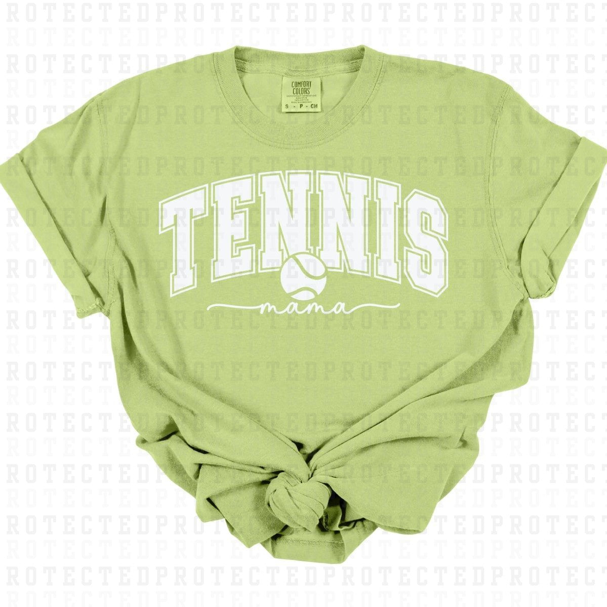 TENNIS MAMA *SINGLE COLOR* - DTF TRANSFER