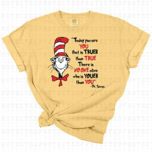 TODAY YOU ARE *DR SEUSS* - DTF TRANSFER