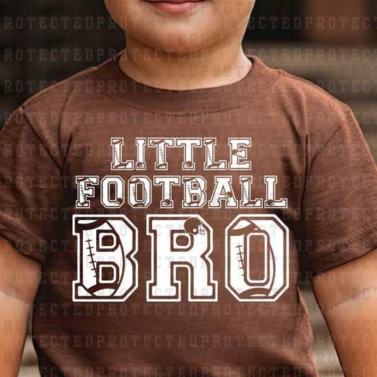 LITTLE FOOTBALL BRO *SINGLE COLOR* - DTF TRANSFER