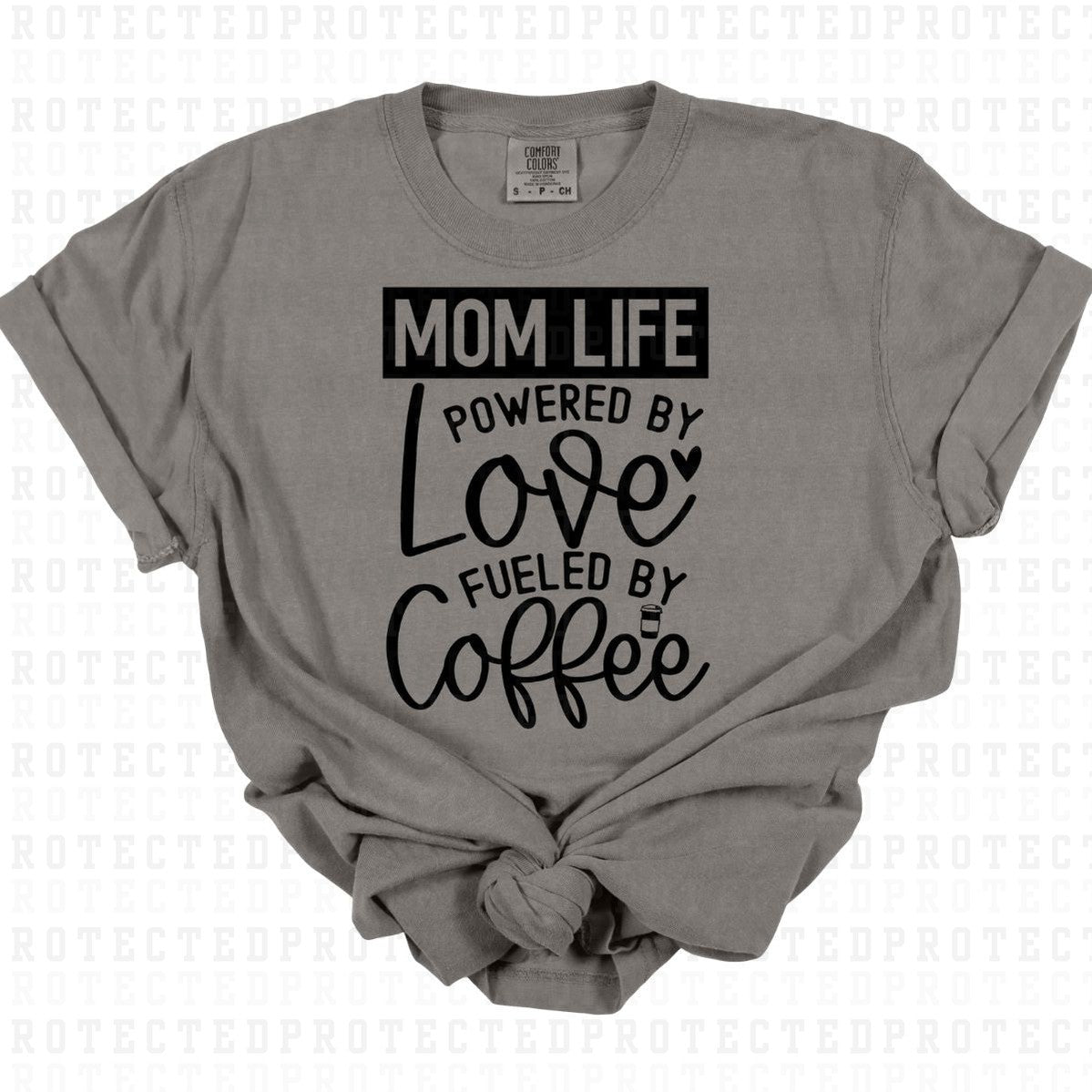 MOM LIFE *SINGLE COLOR* - DTF TRANSFER