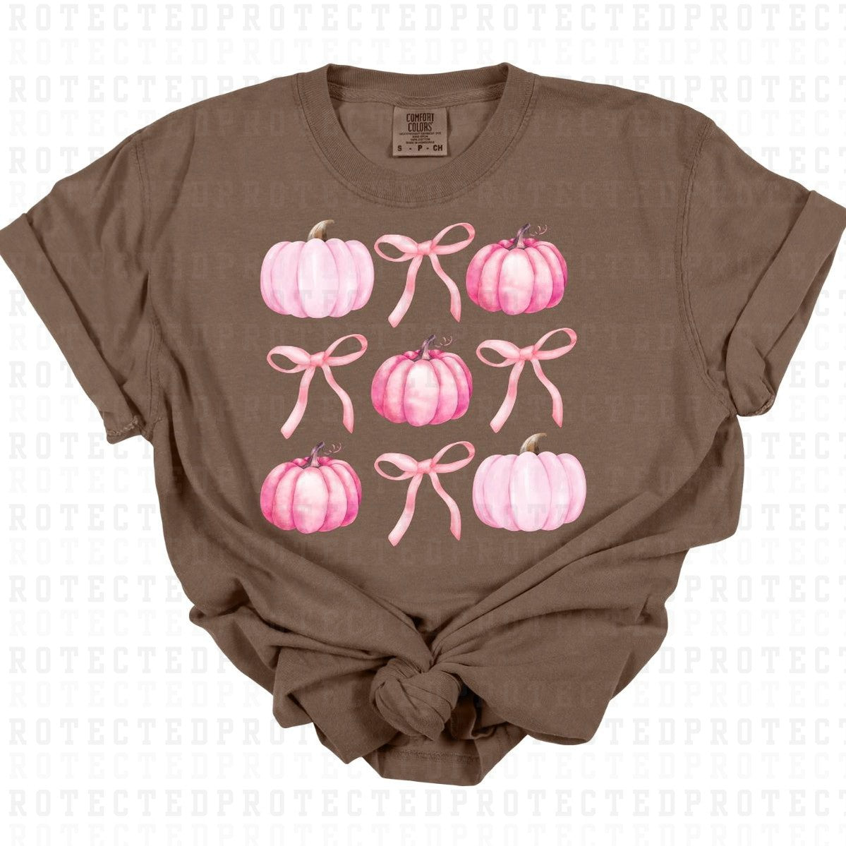 COQUETTE PINK PUMPKINS - DTF TRANSFER