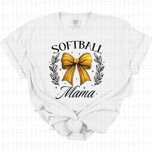 COQUETTE SOFTBALL MAMA - DTF TRANSFER