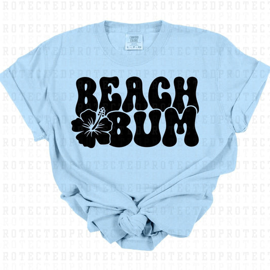 BEACH BUM *SINGLE COLOR* - DTF TRANSFER