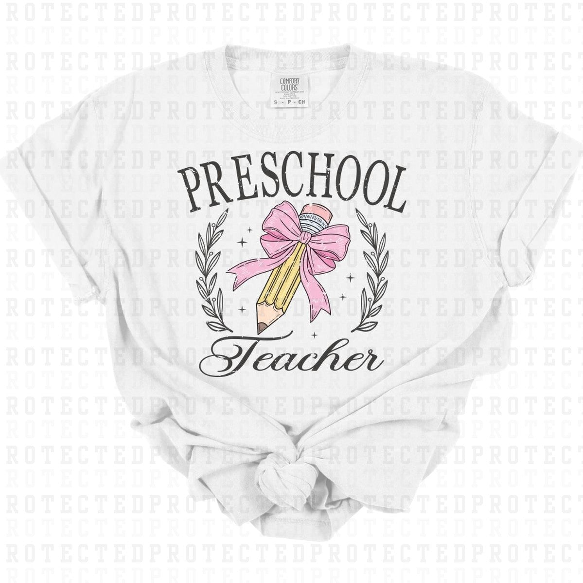 COQUETTE PRESCHOOL TEACHER *GRUNGE* - DTF TRANSFER