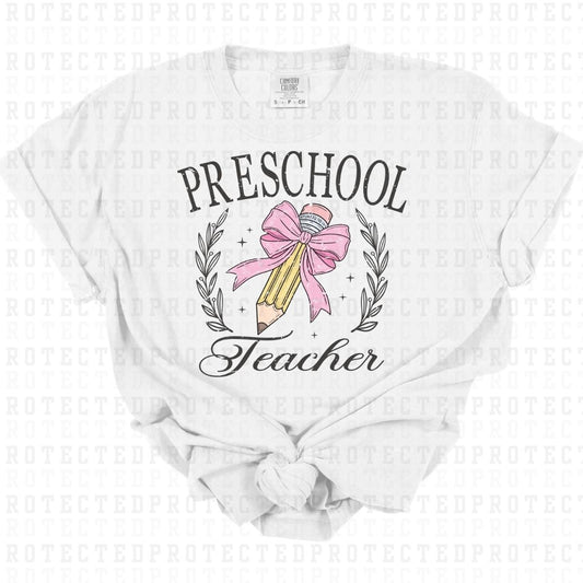 COQUETTE PRESCHOOL TEACHER *GRUNGE* - DTF TRANSFER