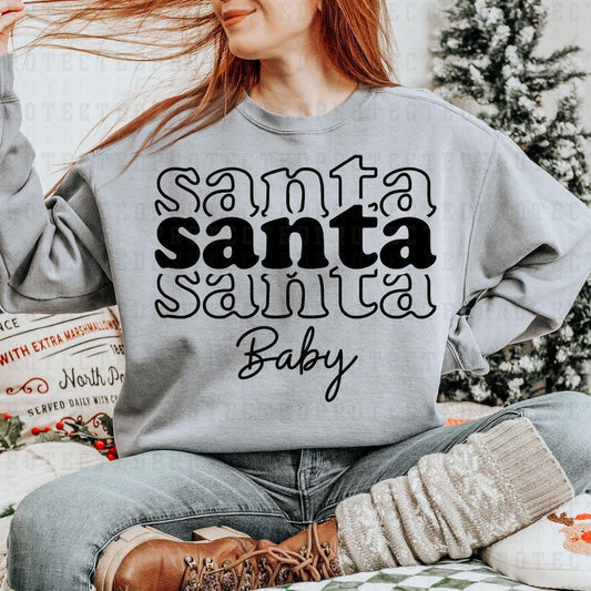 SANTA BABY *SINGLE COLOR* - DTF TRANSFER