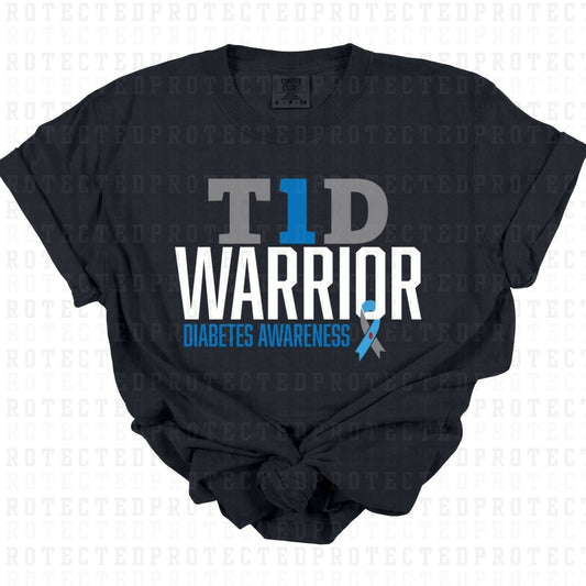 T1D WARRIOR - DTF TRANSFER