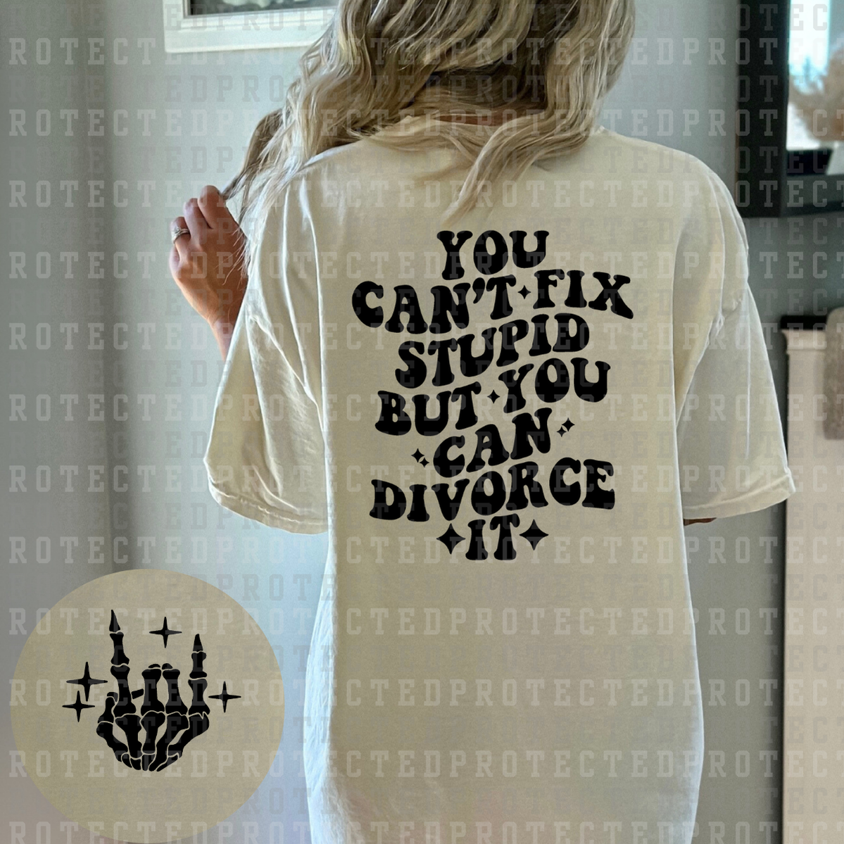 DIVORCE IT (POCKET/BACK) - DTF TRANSFER