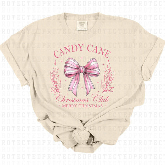 COQUETTE CANDY CANE CHRISTMAS CLUB - DTF TRANSFER