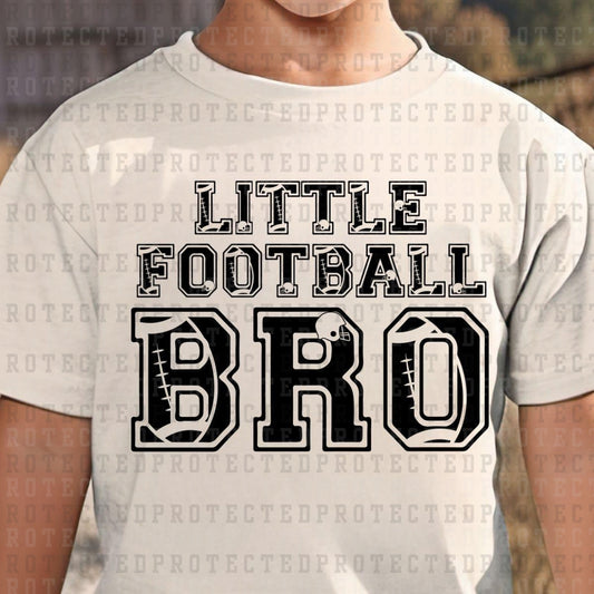 LITTLE FOOTBALL BRO *SINGLE COLOR* - DTF TRANSFER