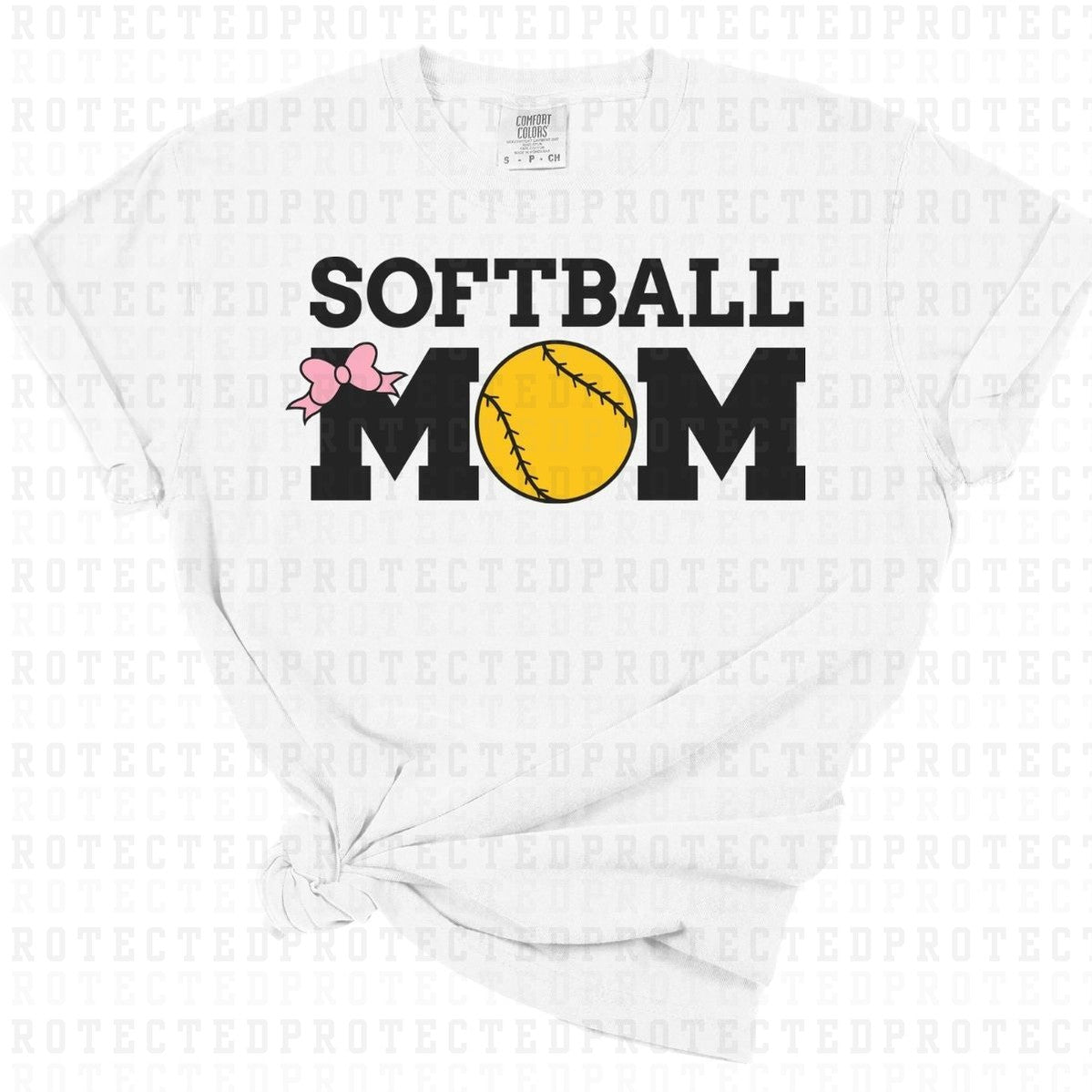 SOFTBALL MOM - DTF TRANSFER