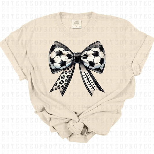 COQUETTE SOCCER BOW - DTF TRANSFER