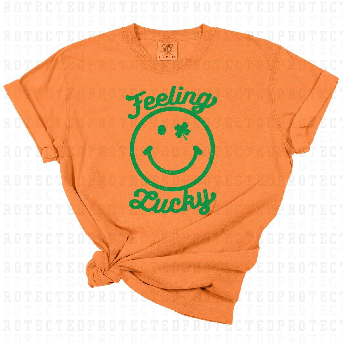 FEELING LUCKY *SINGLE COLOR* - DTF TRANSFER