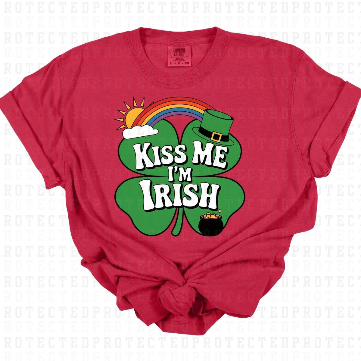 KISS ME IM IRISH - DTF TRANSFER