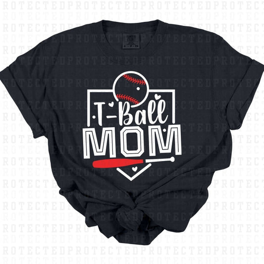 T-BALL MOM *WHITE* - DTF TRANSFER