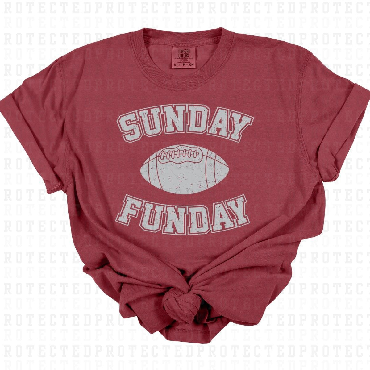 SUNDAY FUNDAY *SINGLE COLOR* - DTF TRANSFER