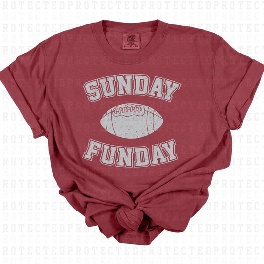 SUNDAY FUNDAY *SINGLE COLOR* - DTF TRANSFER