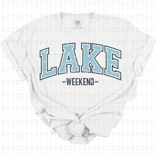 LAKE WEEKEND *W/GRUNGE* - DTF TRANSFER