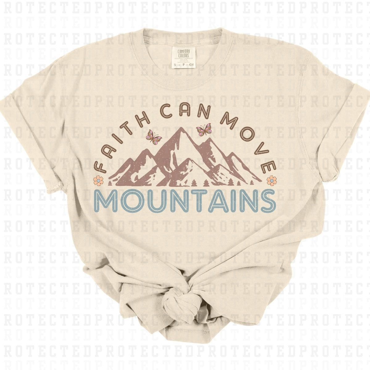 FAITH CAN MOVE MOUNTAINS - DTF TRANSFER