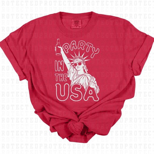 PARTY IN THE USA *SINGLE COLOR* - DTF TRANSFER