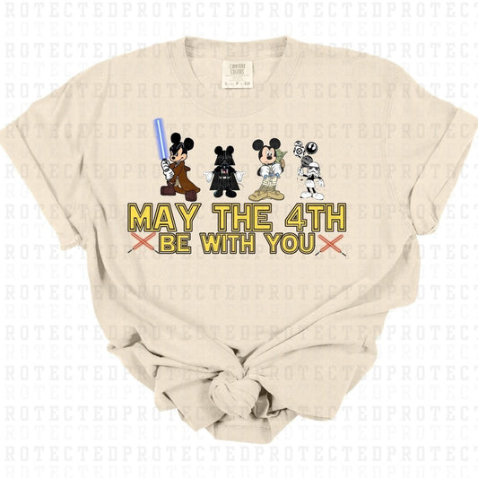 MAY THE 4TH BE WITH YOU *WARS - DTF TRANSFER