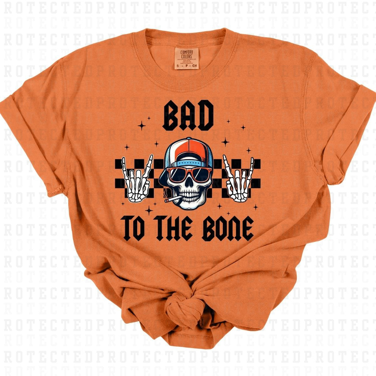 BAD TO THE BONE - DTF TRANSFER