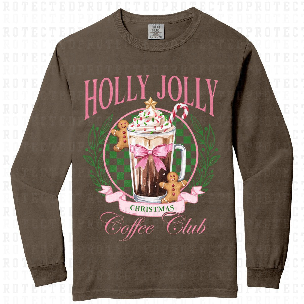 COQUETTE HOLLY JOLLY COFFEE CLUB - DTF TRANSFER