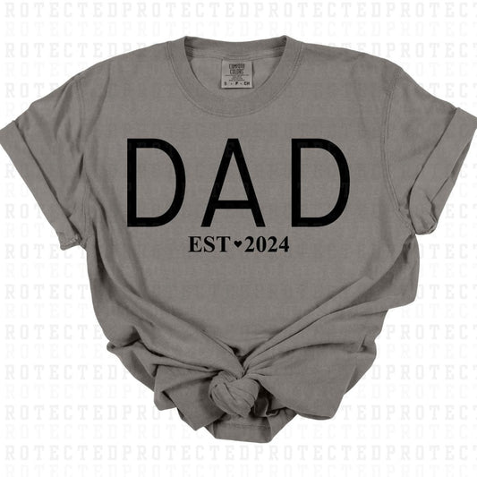 DAD 2024 *SINGLE COLOR* - DTF TRANSFER