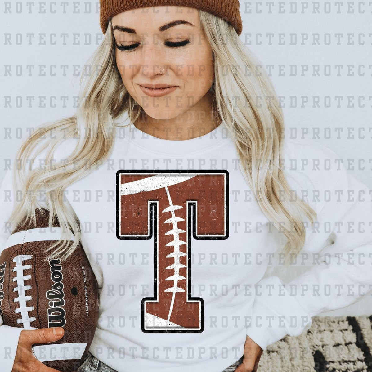 FOOTBALL LETTERS *T* - DTF TRANSFER – KAI RAE TRANSFERS