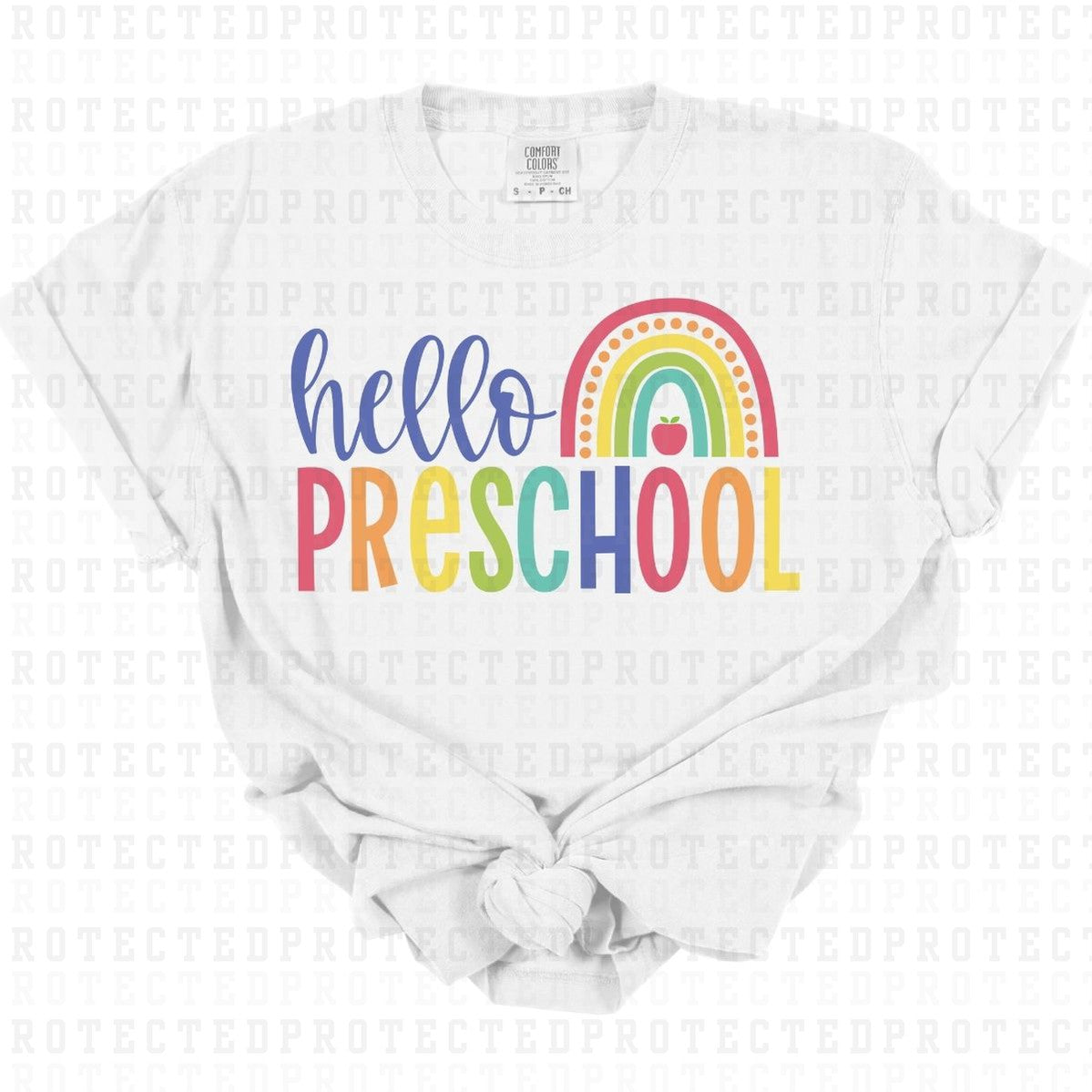 HELLO PRESCHOOL - DTF TRANSFER