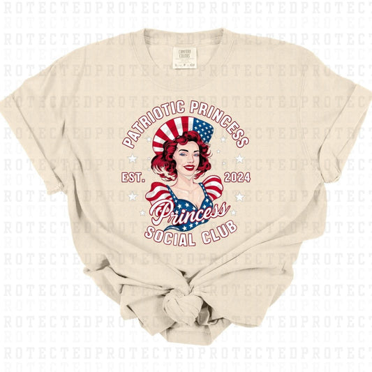 COQUETTE PATRIOTIC PRINCESS - DTF TRANSFER