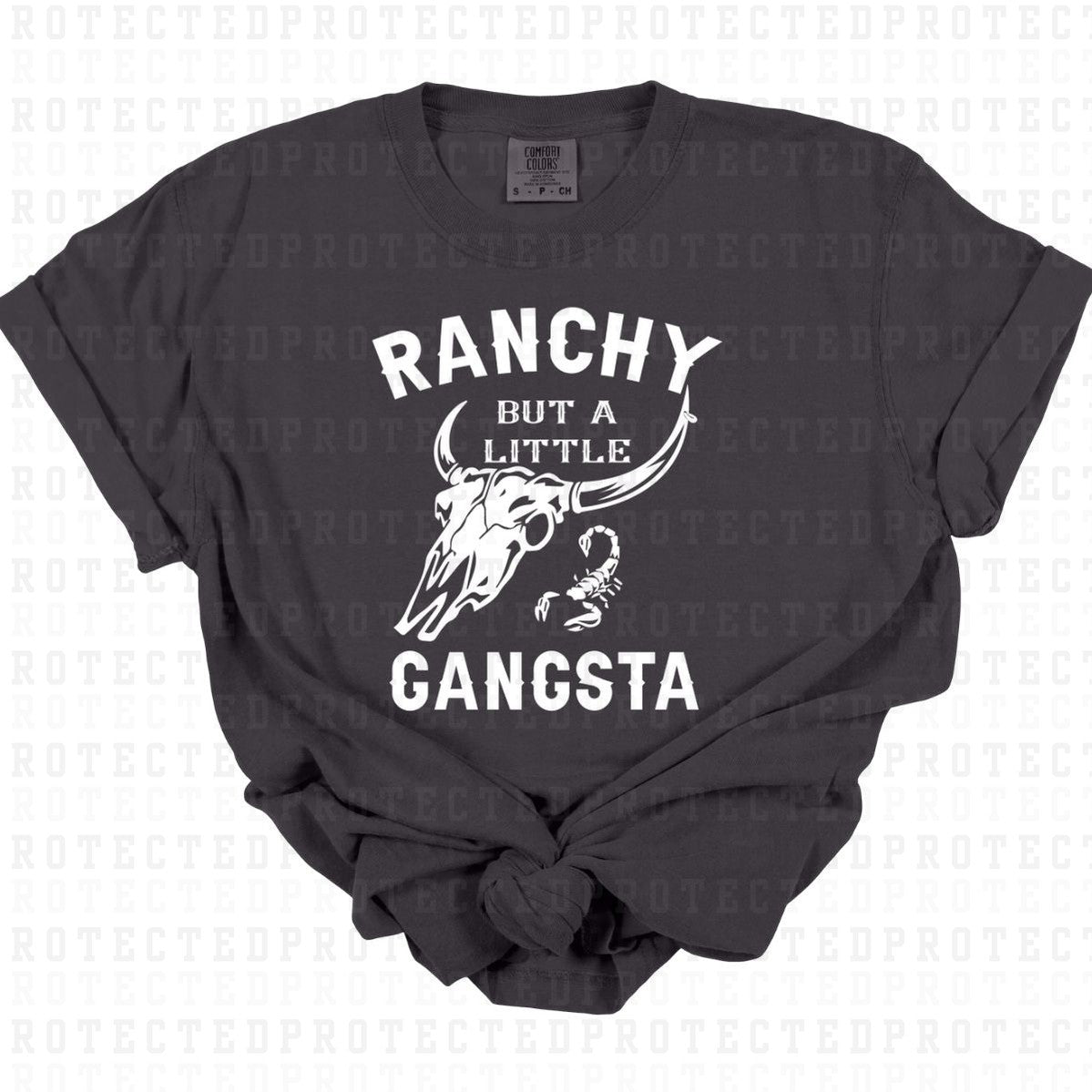 RANCHY BUT A LITTLE GANGSTA *SINGLE COLOR* - DTF TRANSFER – KAI RAE ...