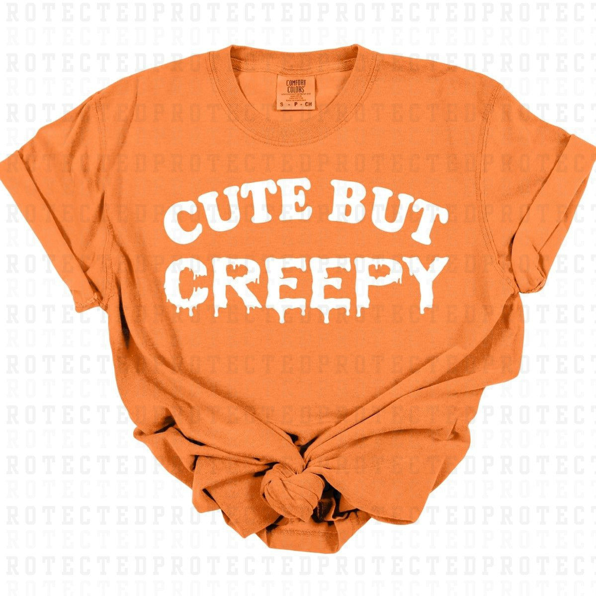 CUTE BUT CREEPY *SINGLE COLOR* - DTF TRANSFER