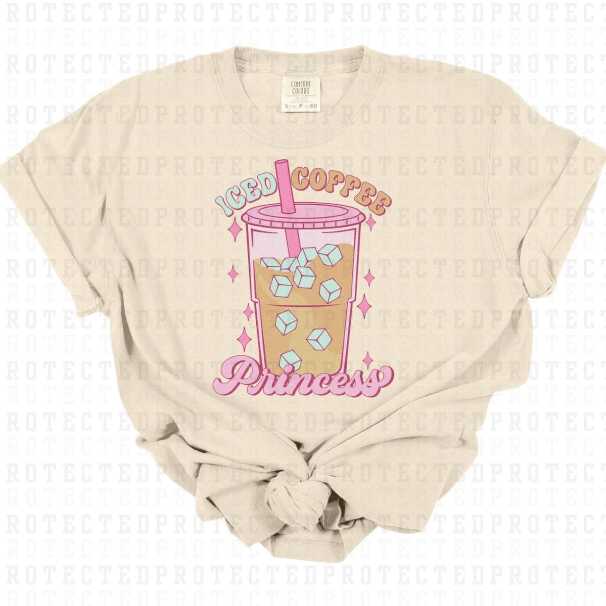 ICED COFFEE PRINCESS - DTF TRANSFER