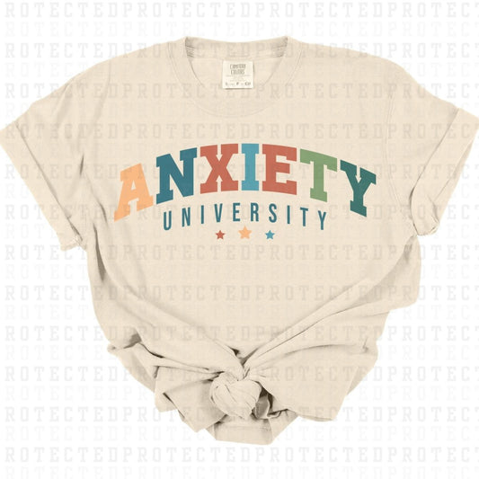 ANXIETY UNIVERSITY - DTF TRANSFER