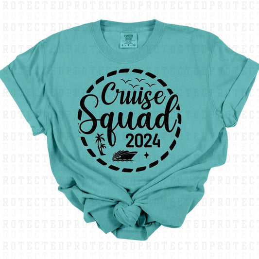 CRUISE SQUAD 2024 *SINGLE COLOR* - DTF TRANSFER