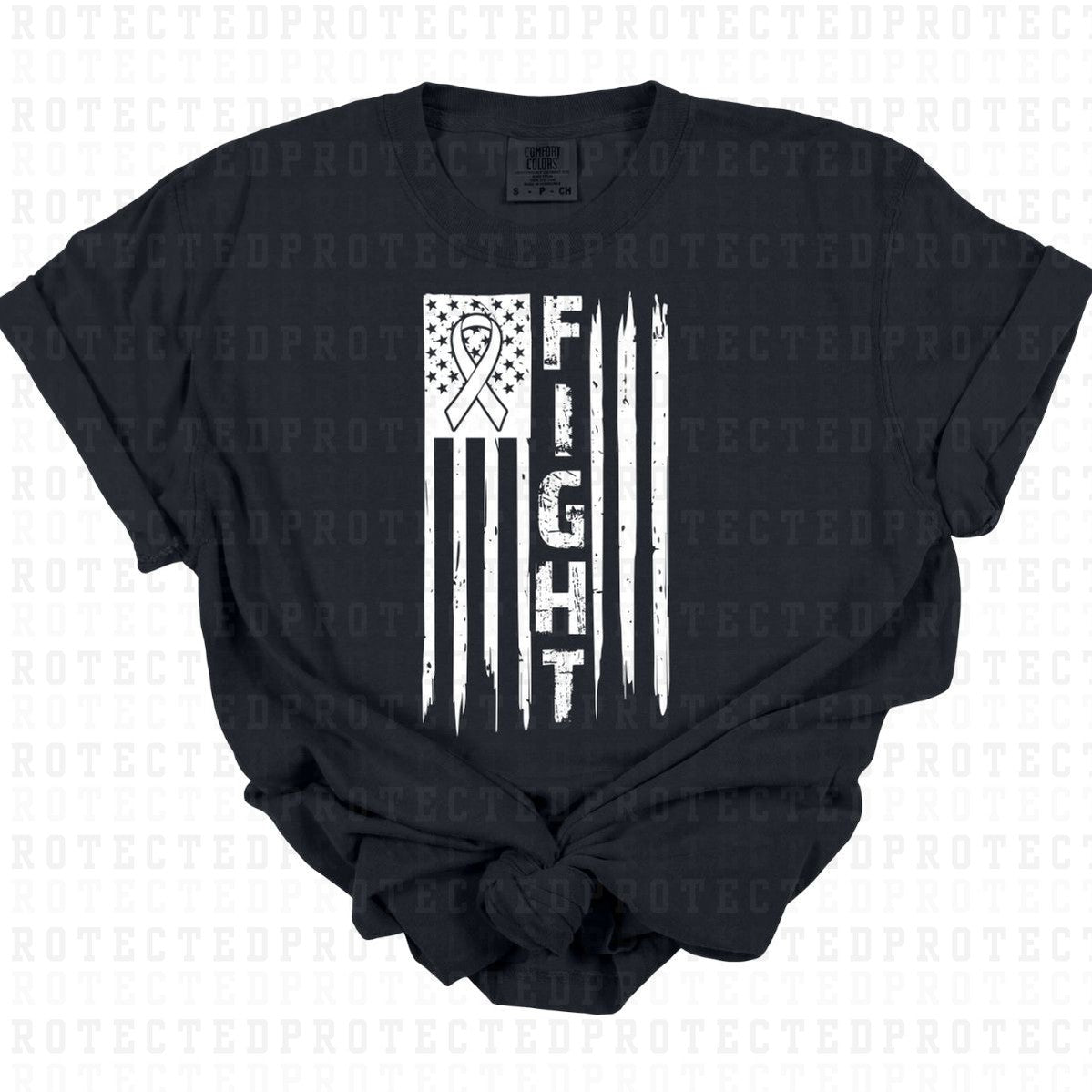 FIGHT *SINGLE COLOR* - DTF TRANSFER