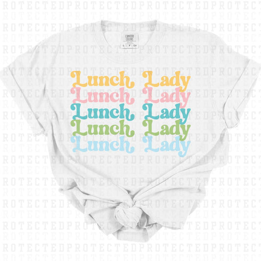 LUNCH LADY 5X - DTF TRANSFER