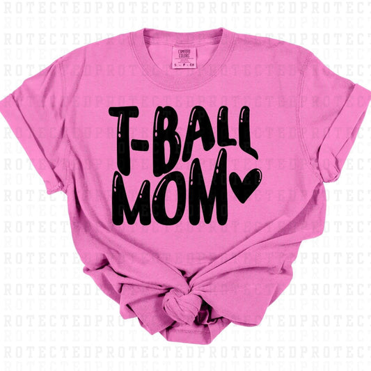 T BALL MOM *SINGLE COLOR* - DTF TRANSFER