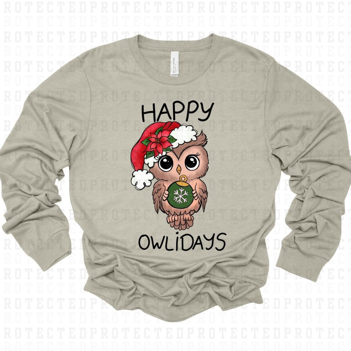 HAPPY OWLIDAYS - DTF TRANSFER