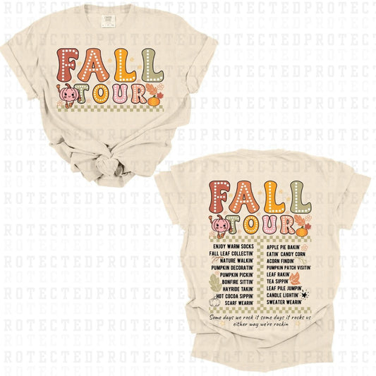 FALL TOUR (FULL FRONT/FULL BACK)